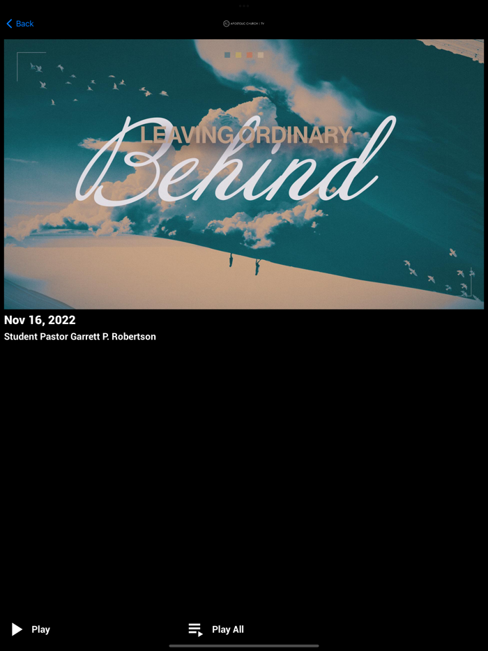 Barberton Apostolic Church TV