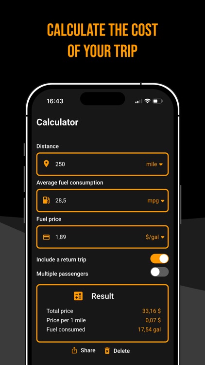 Fuel Calculator - Pro