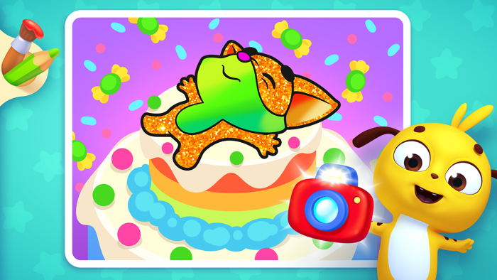 Tabi coloring games for kids