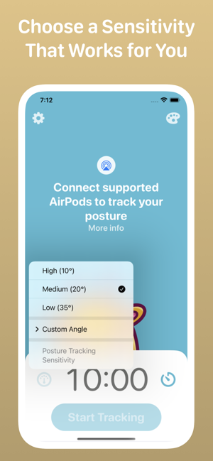 ‎Posture Pal - Improve & Alert Screenshot