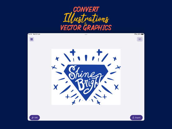 Screenshot #4 pour VectorPad: Image Vectorisation