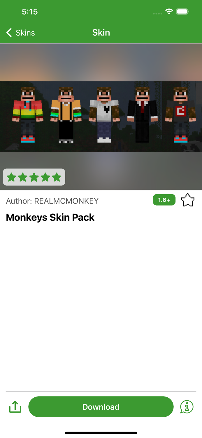 MCPE Addons and Skins