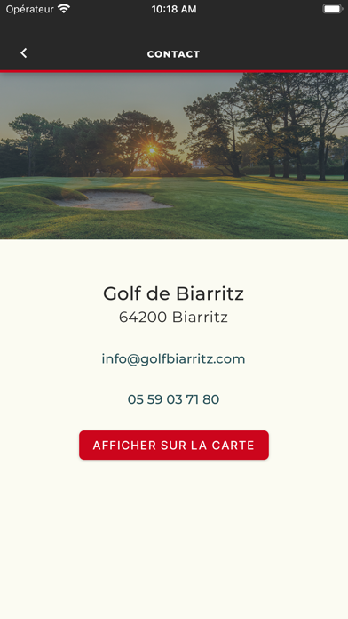 Golf de Biarritz Le Phare Screenshot