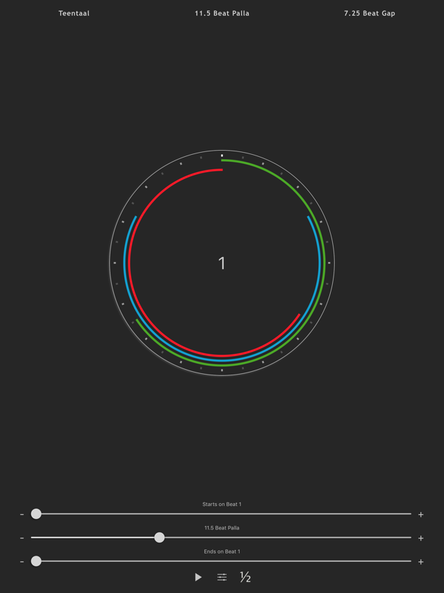 ภาพหน้าจอของ Tihai Pro