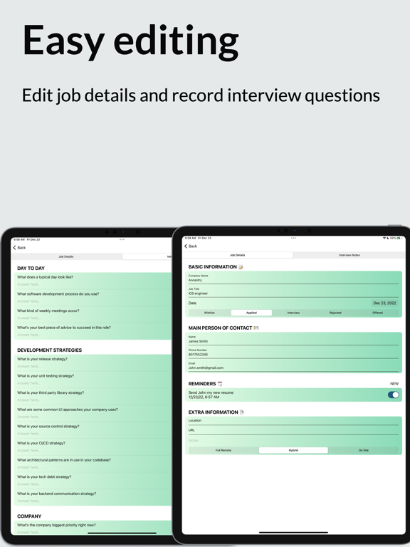 DevUp iPad screenshot 3 - Business app