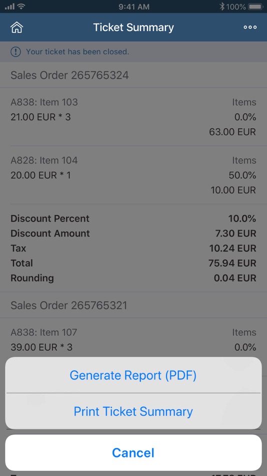 #4. SAP Business One Service (iOS) By: SAP SE