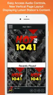 hot 104.1 - st. louis iphone screenshot 2