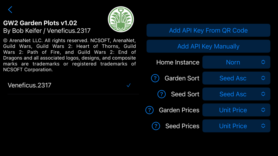 #6. GW2 Garden Plots (iOS) By: Robert Keifer