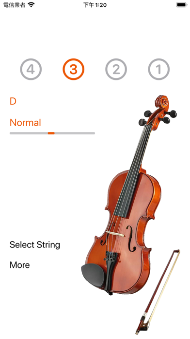 Violin Tuner (All modes)のおすすめ画像1