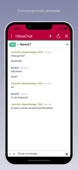 Game screenshot HispaChat - Chat en español apk
