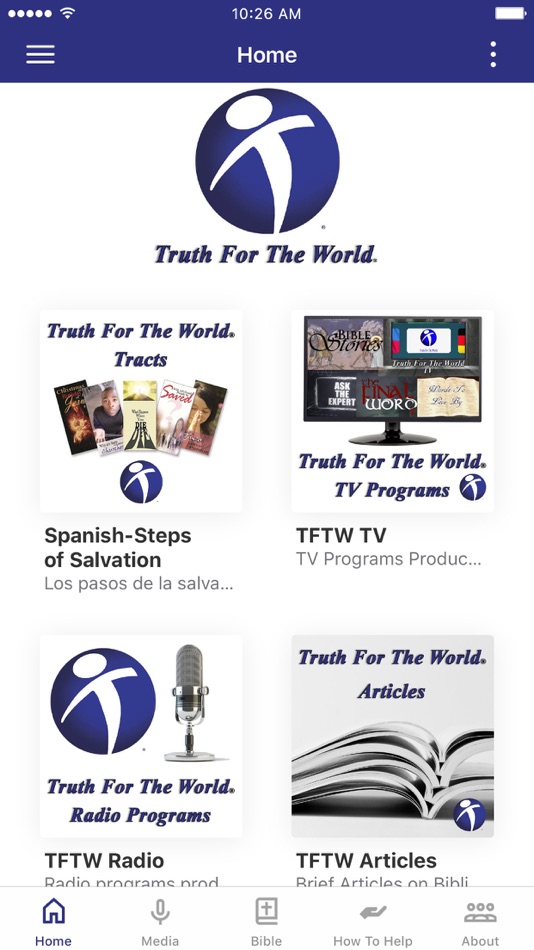 #1. Truth For The World (iOS) 由: Truth For The World