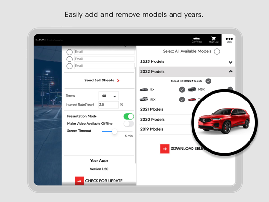 Screenshot #5 pour Genuine Acura Accessories