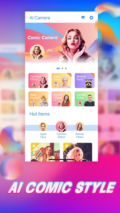 Al CAMERA: funny photo editor