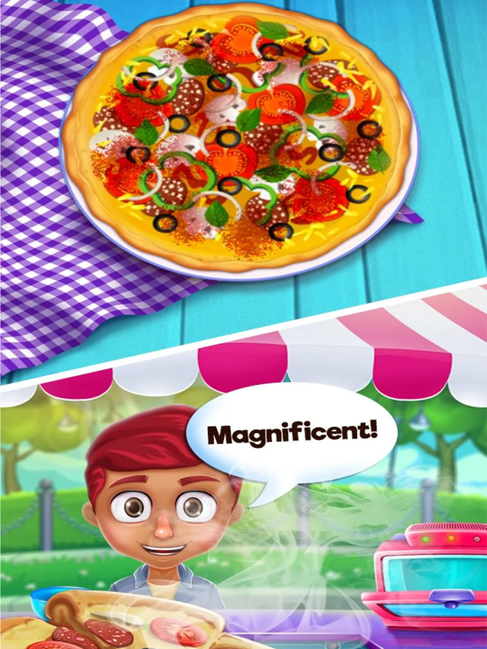 Pizza Maker Shop Cooking Game