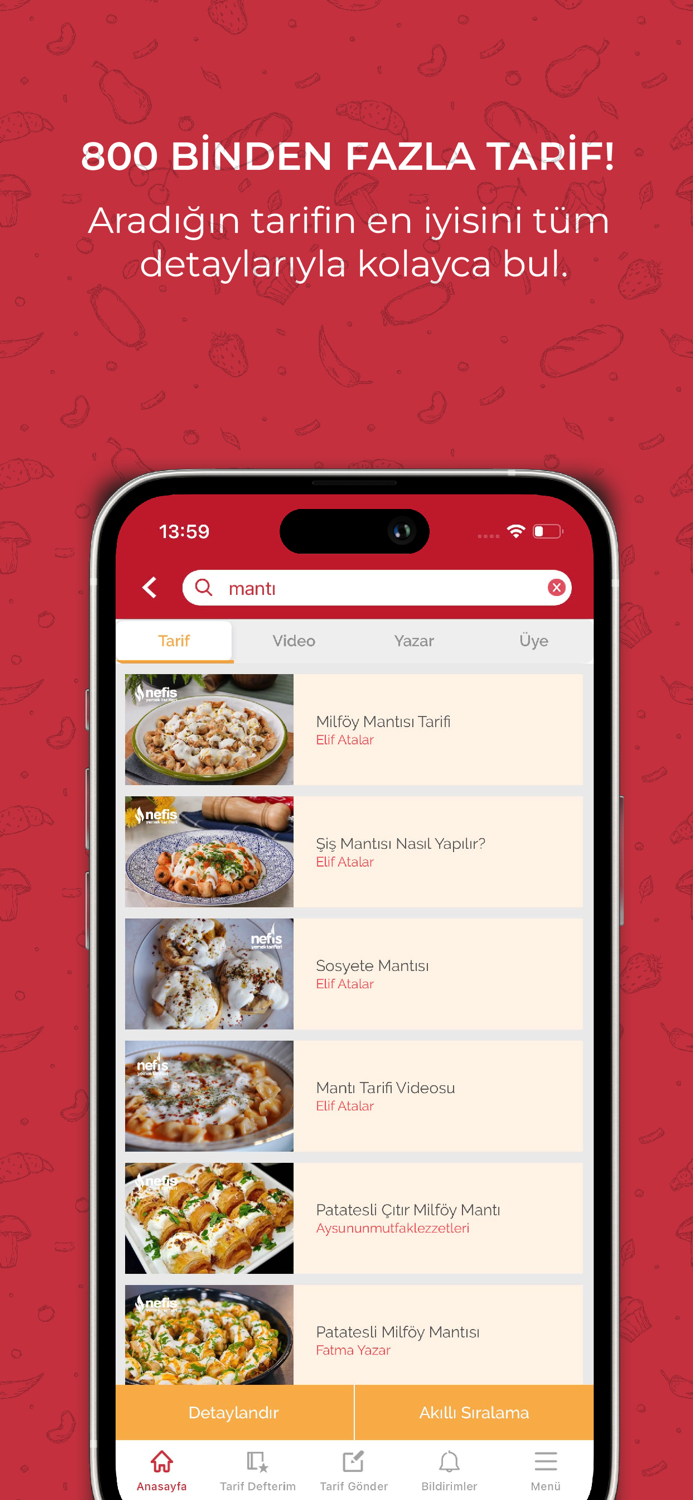 Nefis Yemek Tarifleri