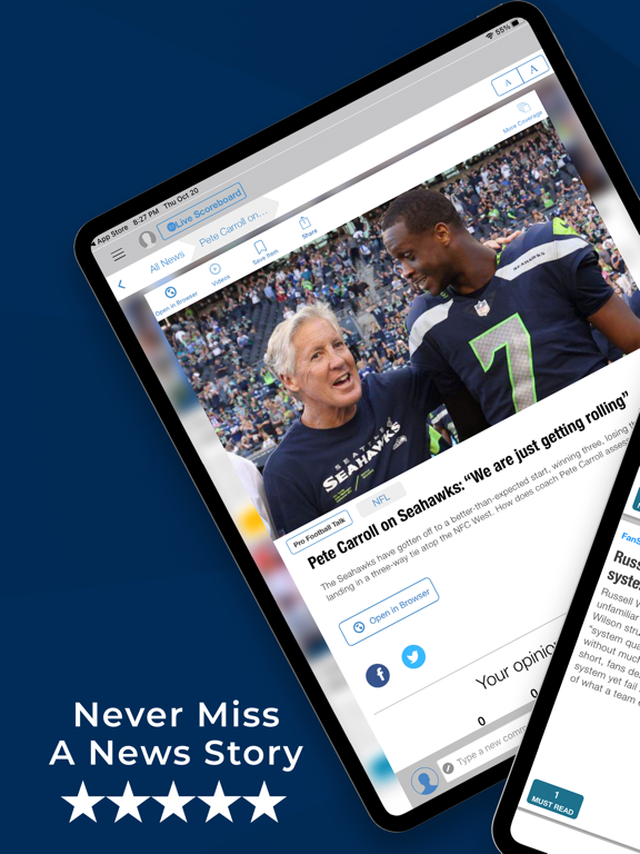 Seattle Football Newsのおすすめ画像1