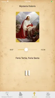Interactive Rosary in Latin iphone bilder 3