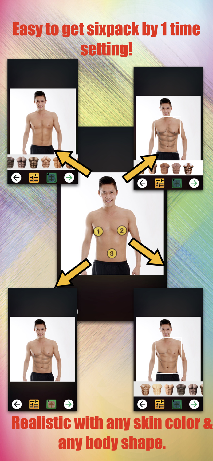 Abs Booth muscle body editor