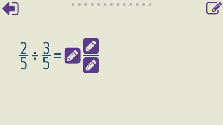 Dividing Fractions Trainer
