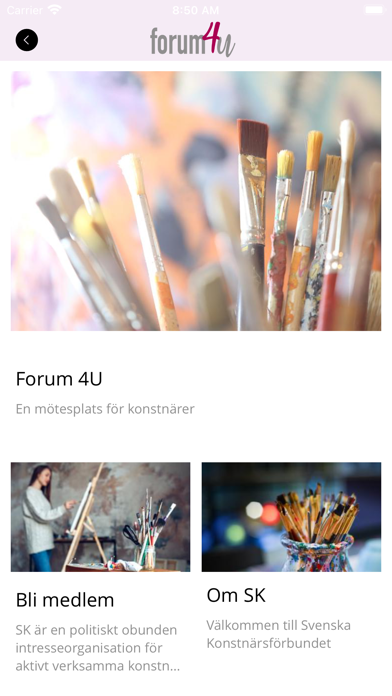 Svenska Konstnarsforbundet Screenshot 4 - AppWisp.com Svenska Konstnarsforbundet Screenshot 4 - AppWisp.com