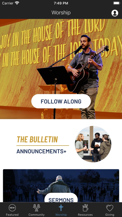 Golden Hills Community Church Screenshot