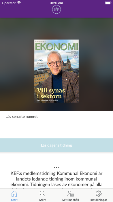 Kommunalekonomernas förening Screenshot