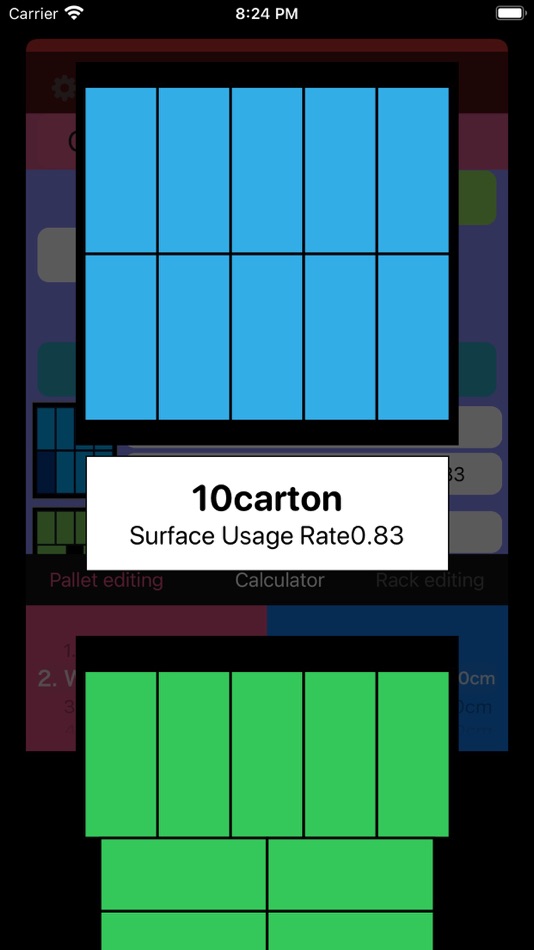 #3. Easy-PalletStackingCalculator (iOS) 由: Yuji Tanaka