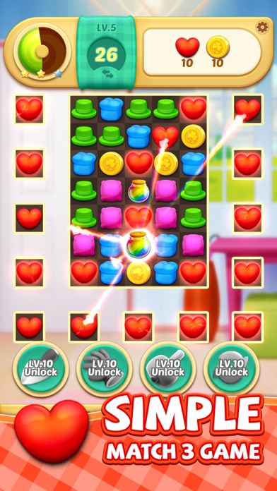 Dream House: Match 3 Puzzle Screenshot