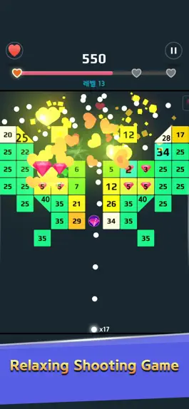 Game screenshot Brick Breaker Love mod apk