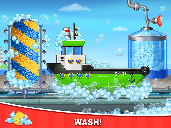 Car games Truck for a Building