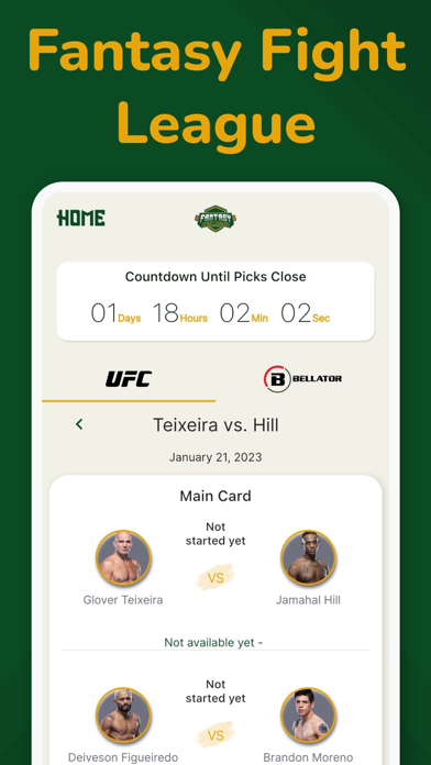 Fantasy Fight League Screenshot