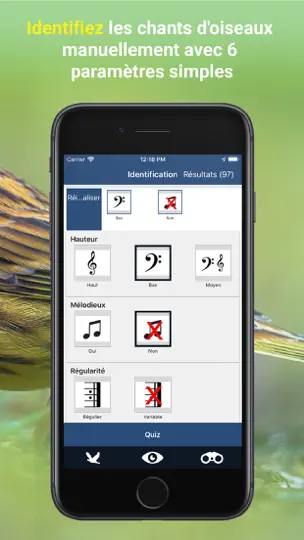 Capture d'écran de Chants D’oiseaux Automatique sur iPhone 5