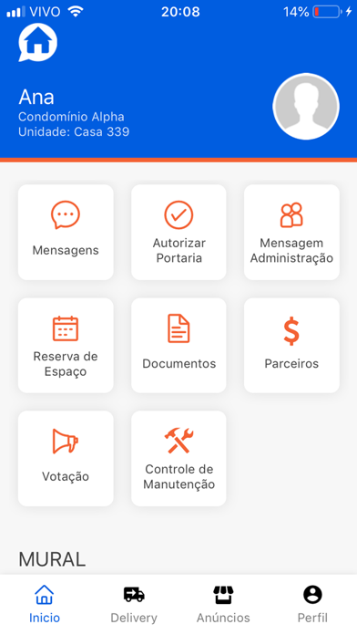 Convívio Social Screenshot