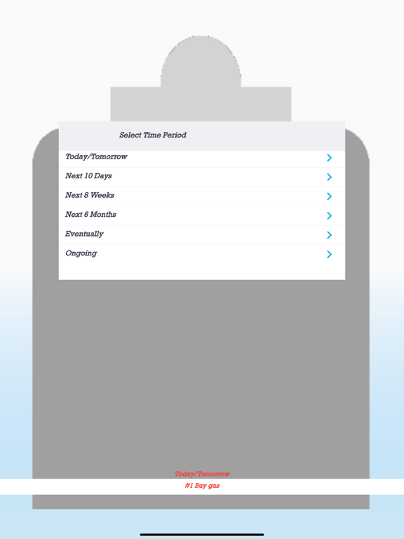 Screenshot #5 pour ToDoList/Aide-Memoire