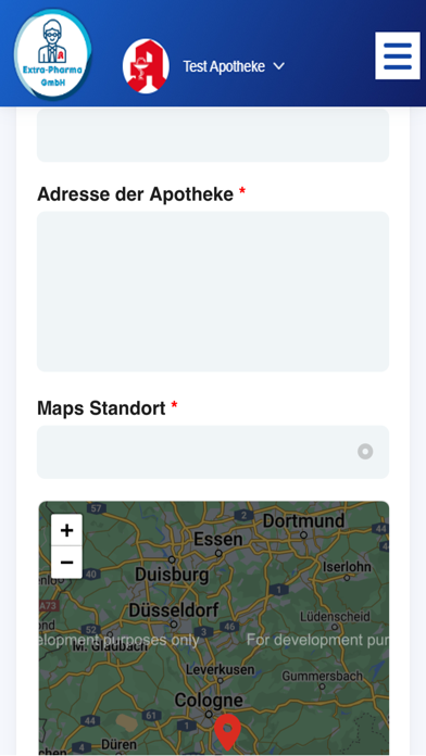 Extra-Pharma GmbH Screenshot
