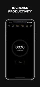 Minimalist Interval Timer screenshot #1 for iPhone