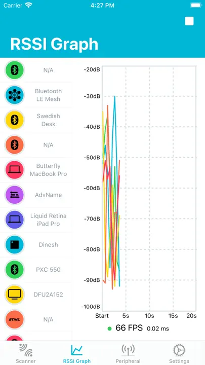 NRF Connect For Mobile iPhone-skjermbilde 3