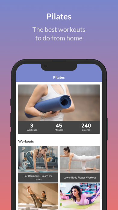 Pilates Exercises - All Levels Screenshot