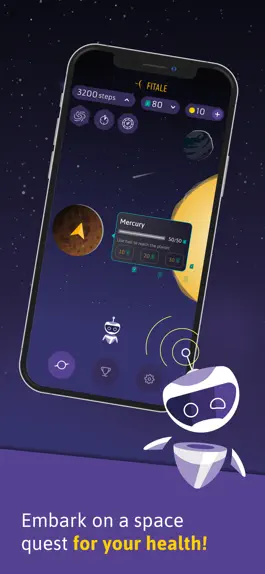 Game screenshot Fitale: fit game in space hack