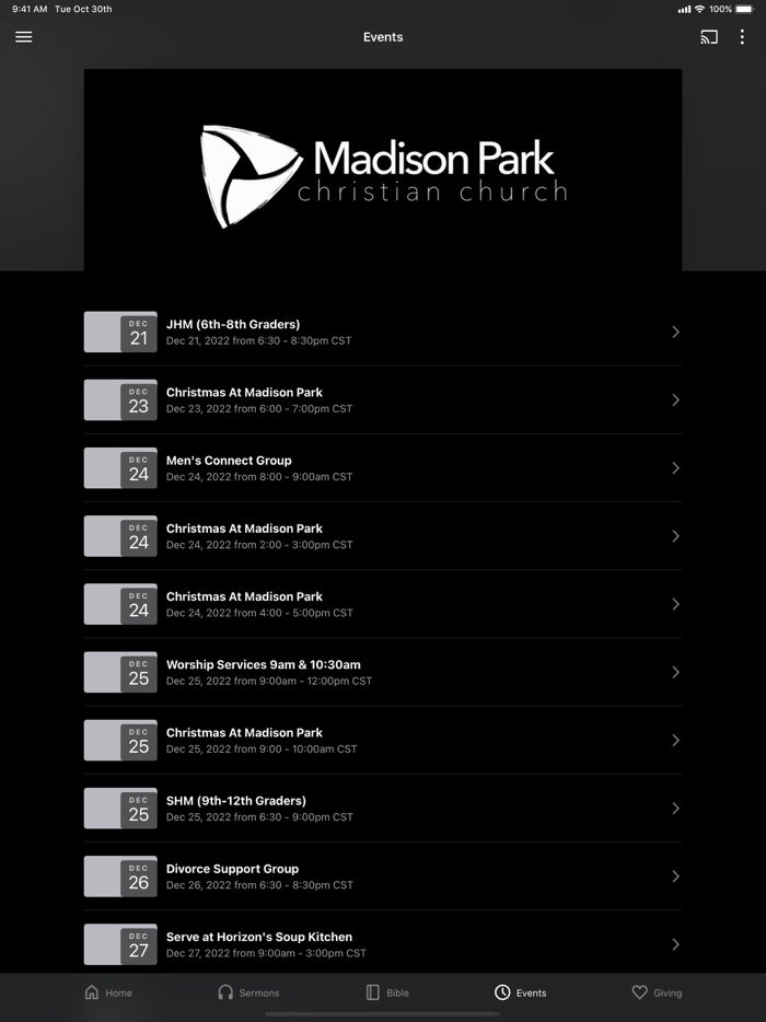 Madison Park Christian Church