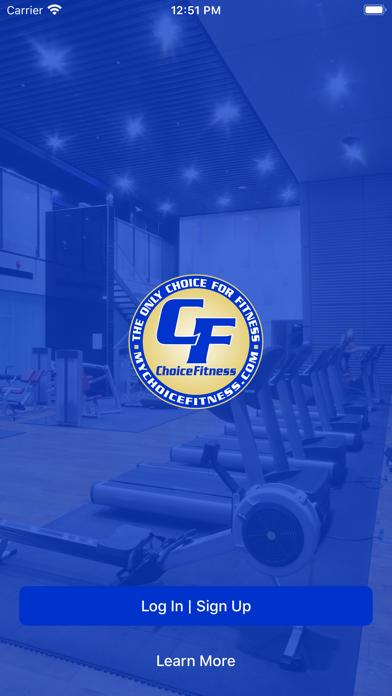 Choice Fitness Screenshot