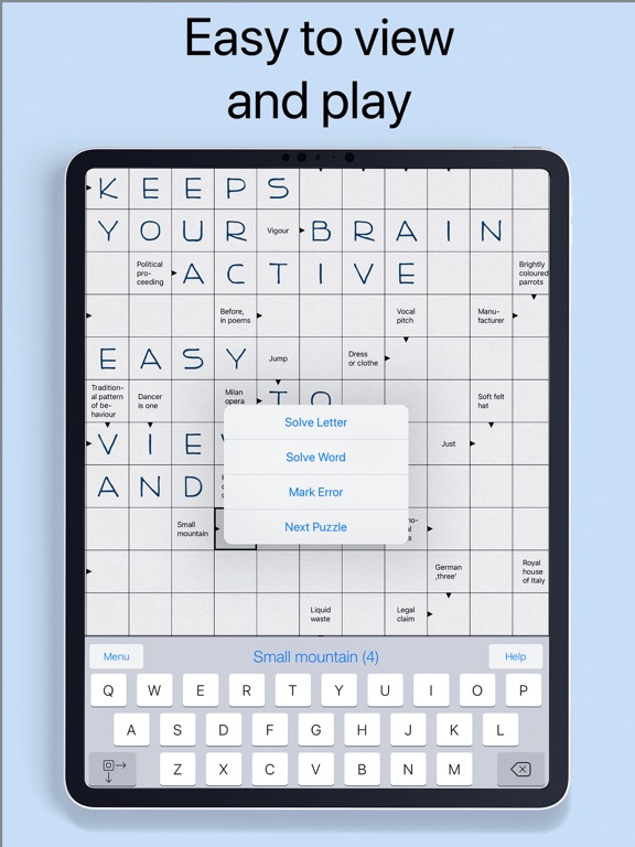 Screenshot #6 pour Crosswords Plus .