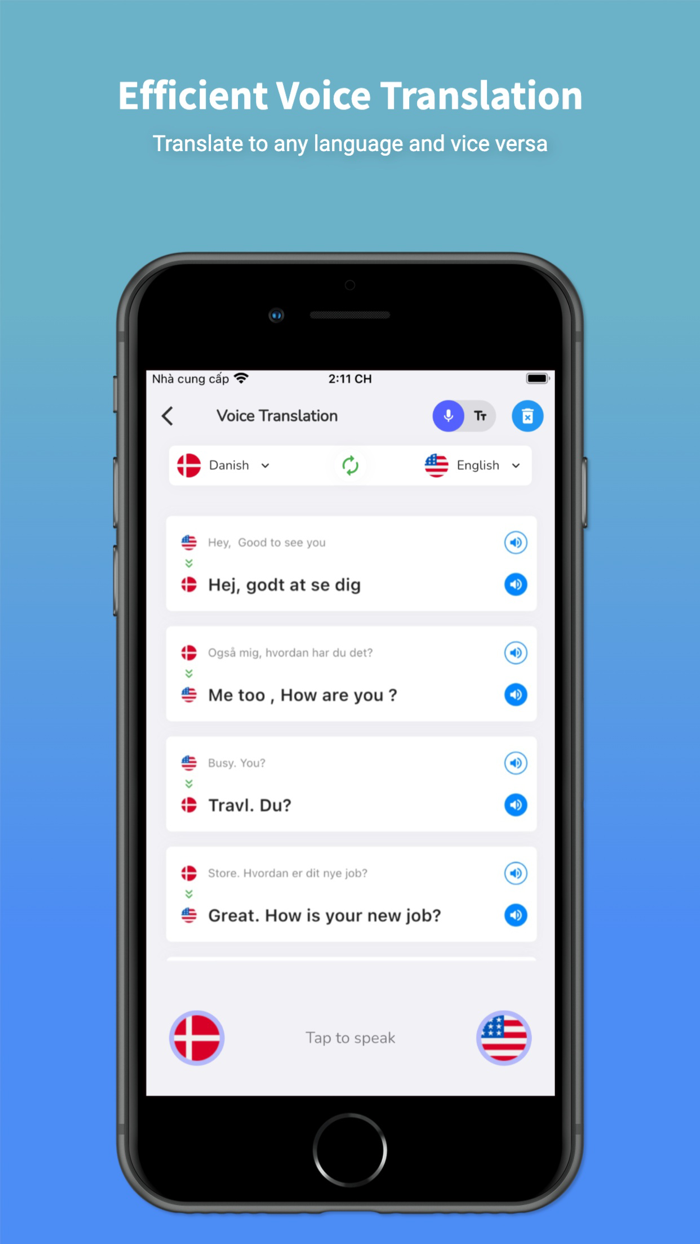 Danish Translator and Learn 