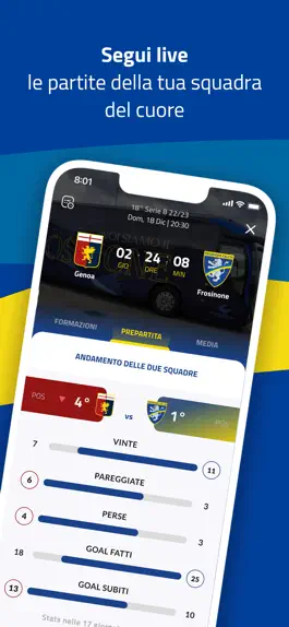 Game screenshot Frosinone Calcio Official App hack