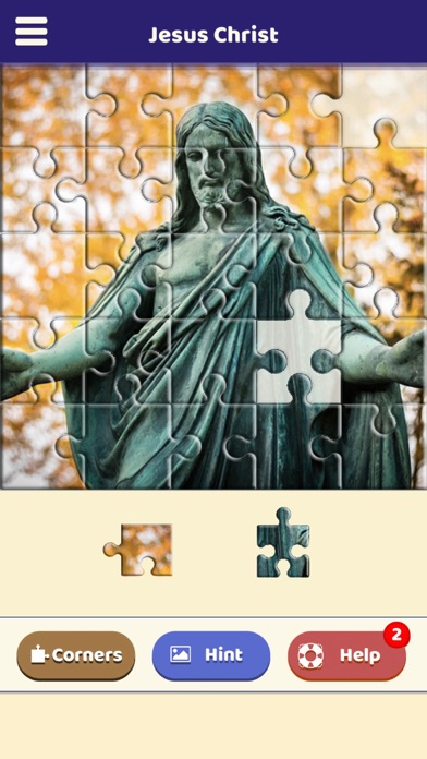 Jesus Christ Puzzle Screenshot