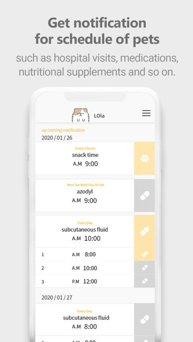 PetCareDiary - pet health care Screenshot