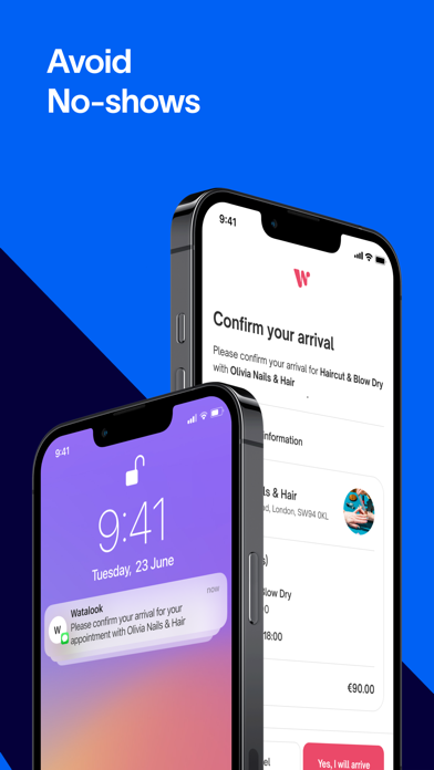 Watalook: Manage Bookings Screenshot
