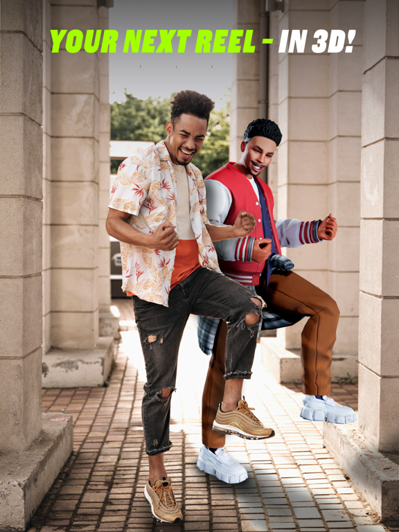 Flam: 3D Avatar Creator iPad screenshot 4 - Entertainment app