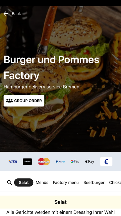 Burger und Pommes Factory Screenshot