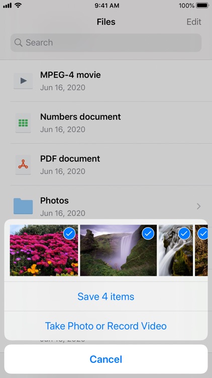 Archiver for iPhone